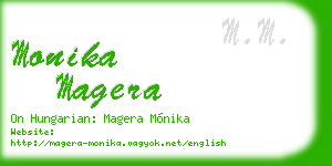 monika magera business card